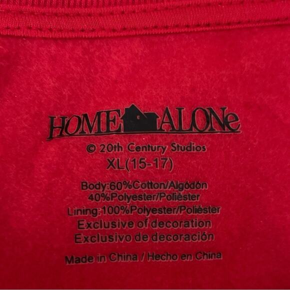 Home Alone Light Up Christmas Holiday Ugly Sweatshirt Sweater Size XL - Picture 9 of 12